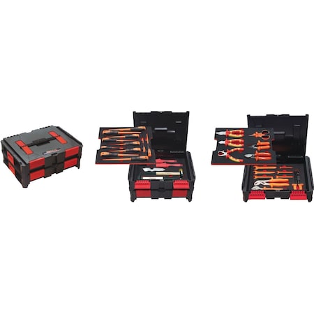 Ega Master ELECTRICIAN ADVANCED 34 PCS. IMPERIAL 51548